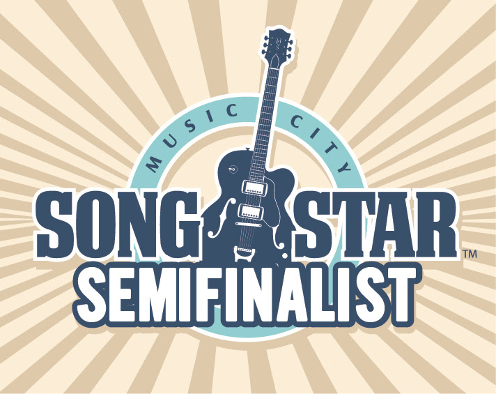 Luna Keller with Burning House for the Music City Songstar award in Nashville