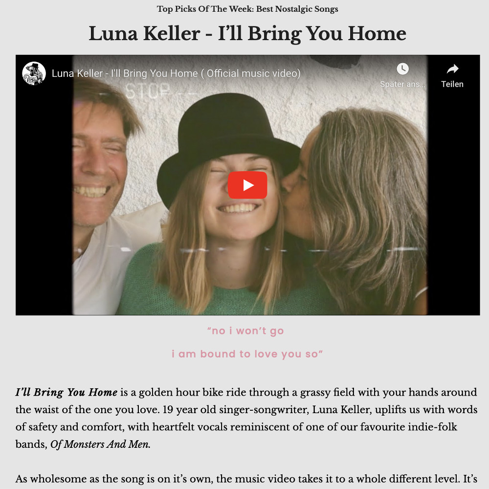 The bops collective - Luna Keller