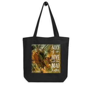 Alice is in Love With The Mad Hatter - tote bag