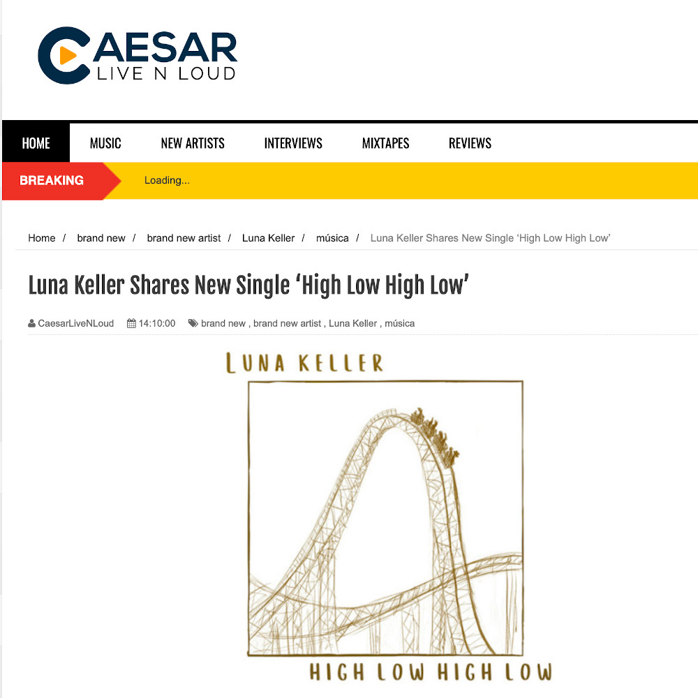 Caesar Live N Loud - High Low High Low - Luna Keller