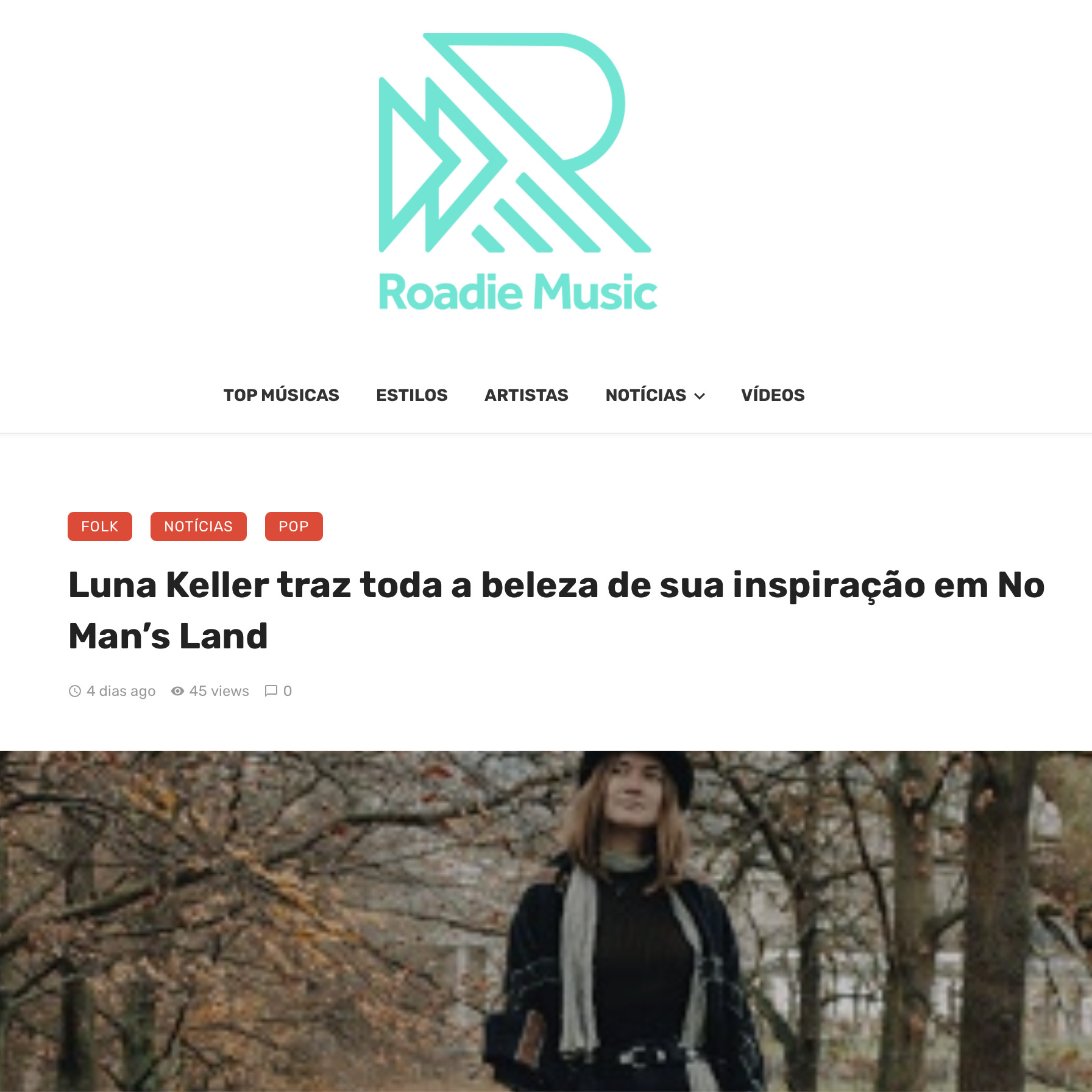 Roadie Music - No Man's Land - Luna Keller