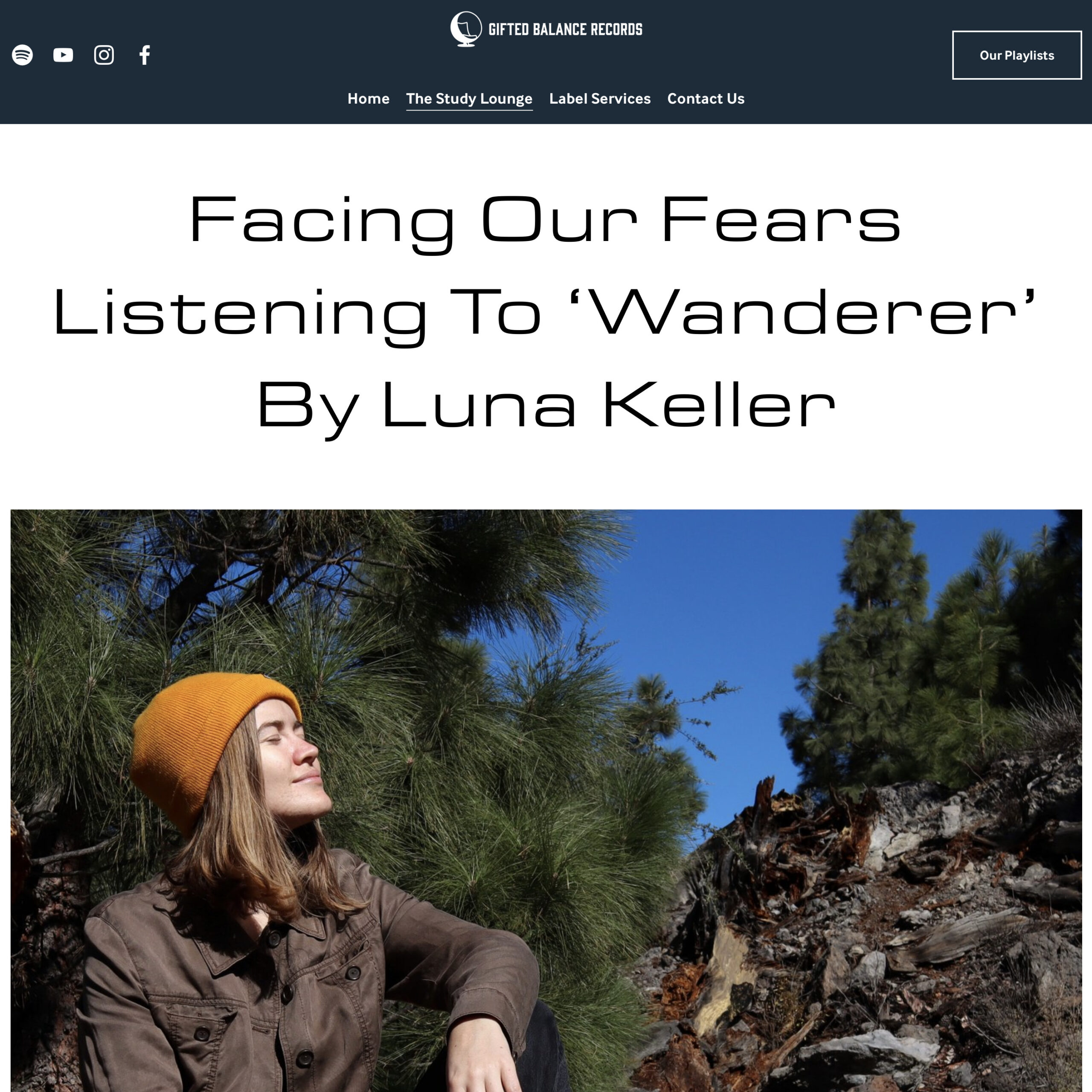Gifted Balance Records - Wanderer - Luna Keller