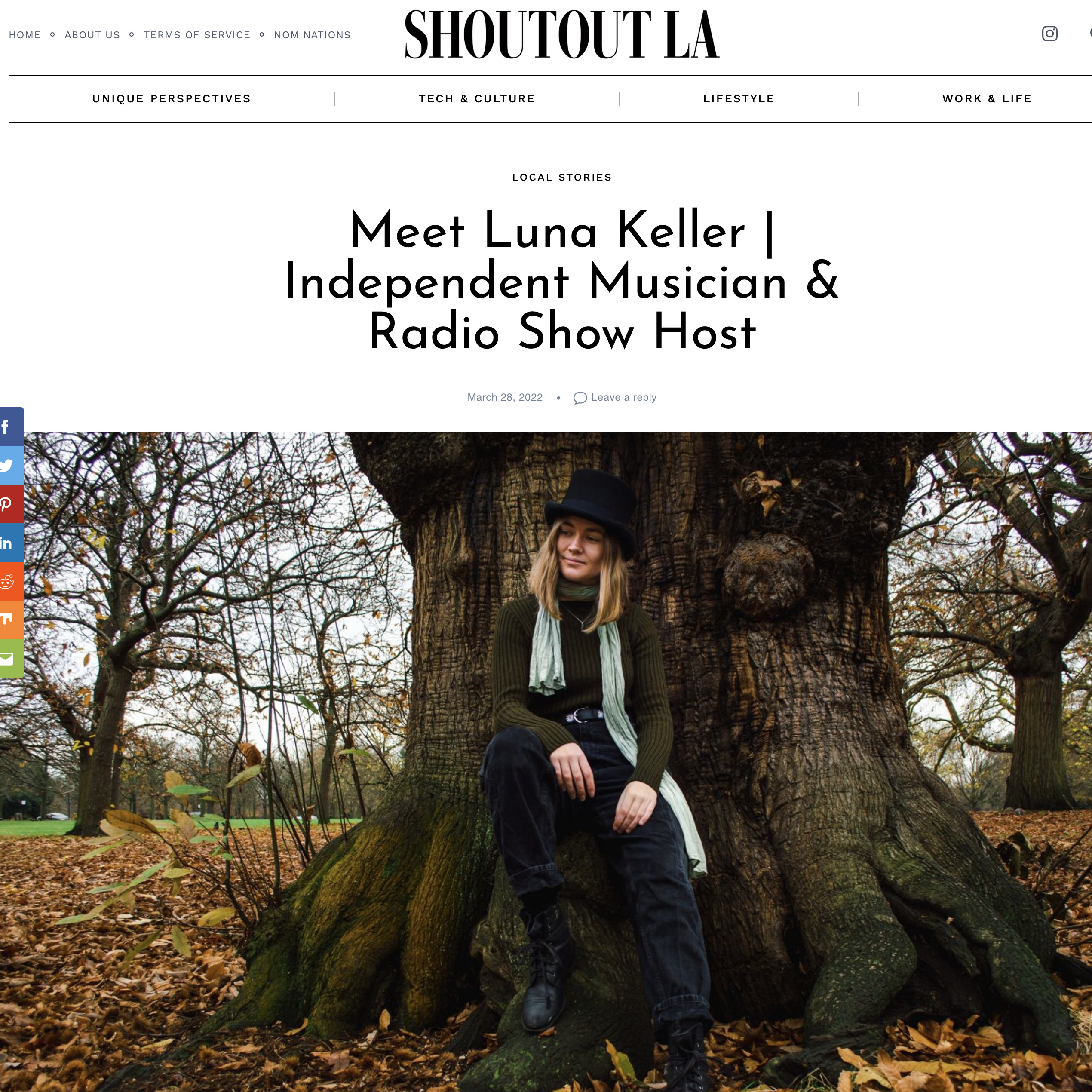 LA Shout Out - Luna Keller