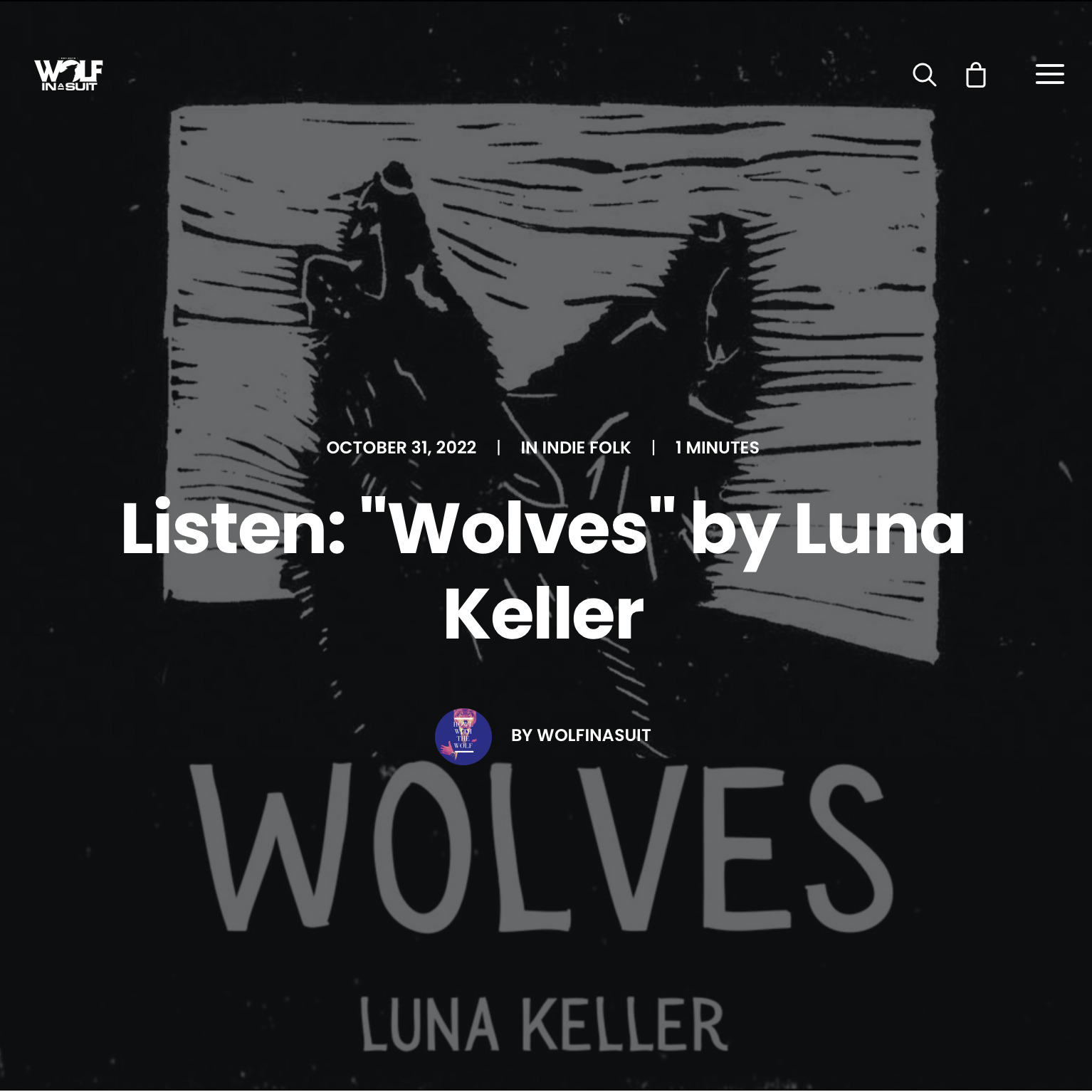 Wolf in a suit - Luna Keller - Wolves