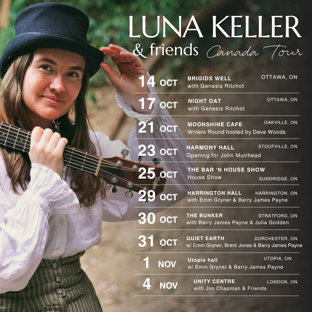 luna keller canada tour 2026